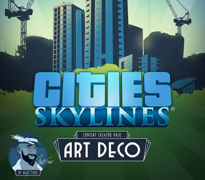 Cities: Skylines - Content Creator Pack: Art Deco DLC RU/CIS