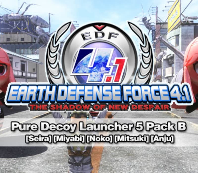EARTH DEFENSE FORCE 4.1 - Pure Decoy Launcher 5 Pack B DLC