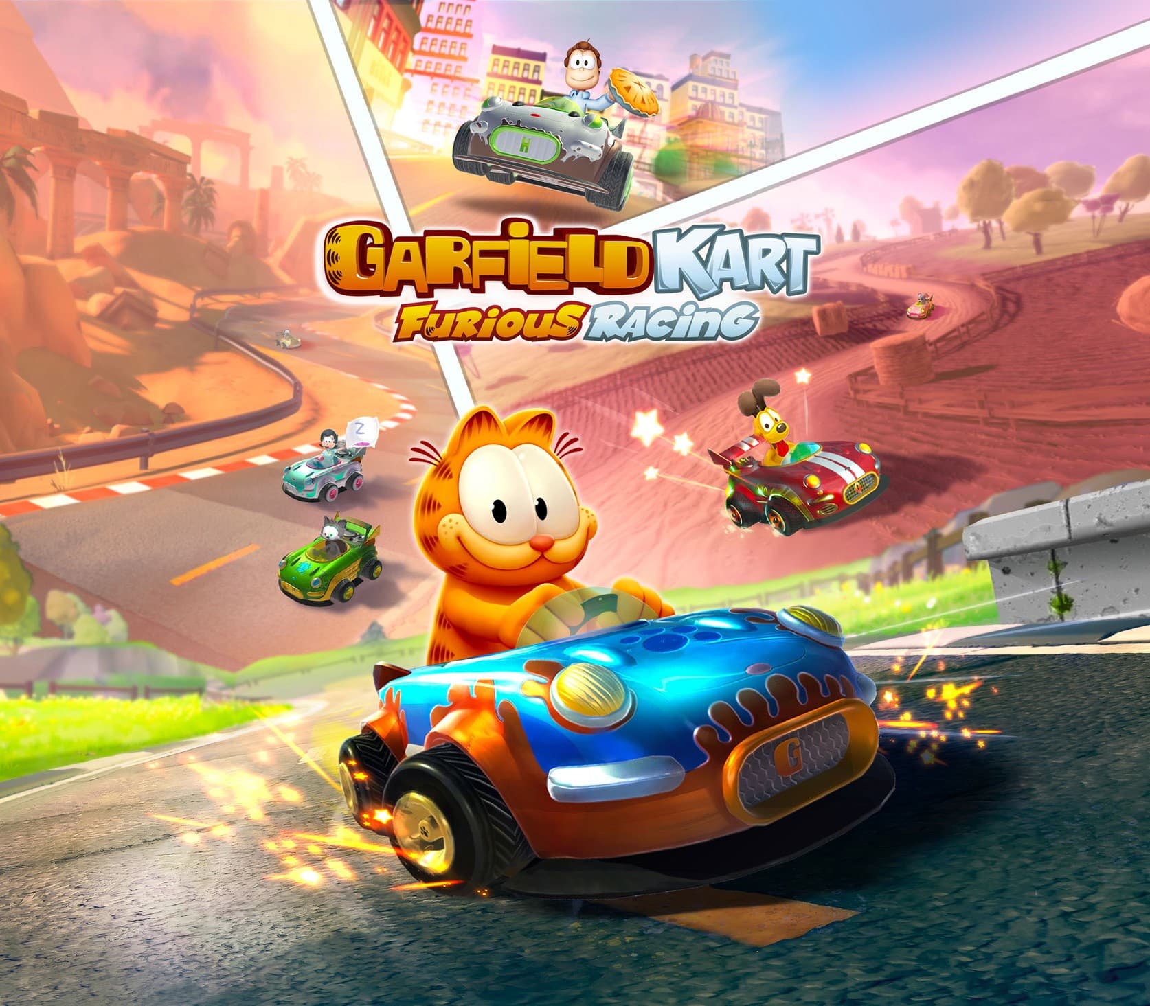 Garfield Kart Furious Racing AR XBOX One / Xbox Series X|S / Windows 10