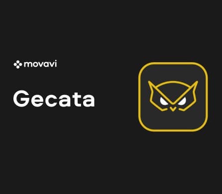 Gecata by Movavi 6 - Streaming and Game Recording Software