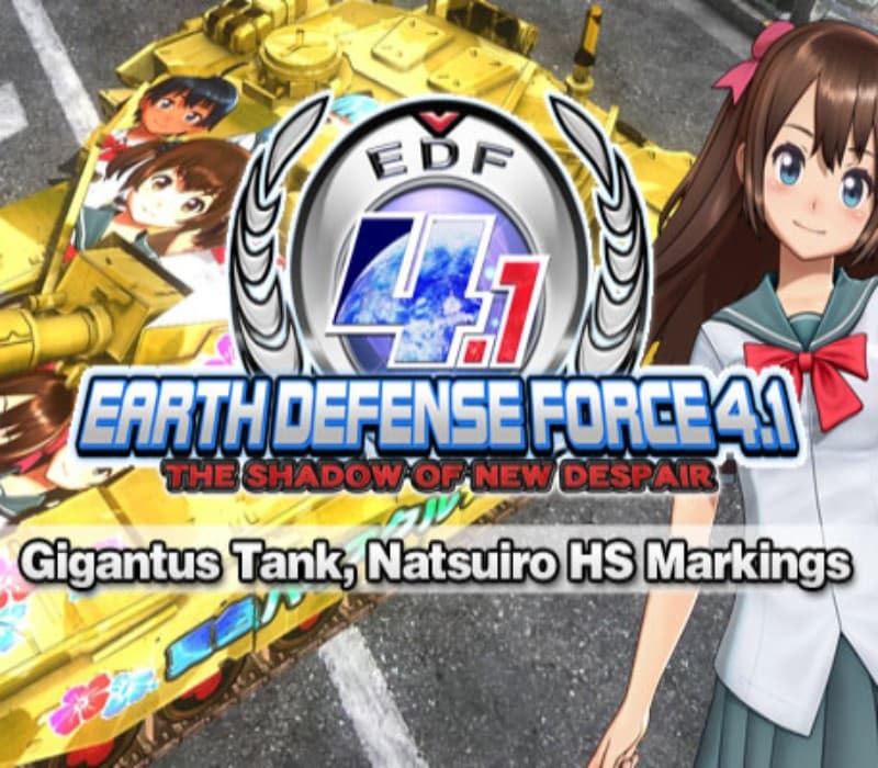 EARTH DEFENSE FORCE 4.1 - Gigantus Tank, Natsuiro HS Markings