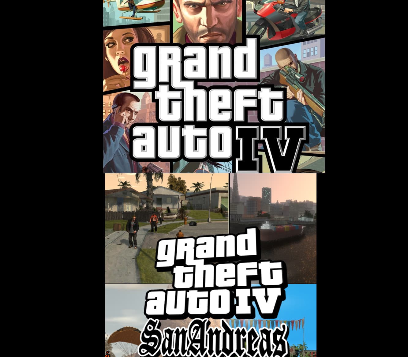 Grand Theft Auto IV Complete Edition + Grand Theft Auto: San Andreas