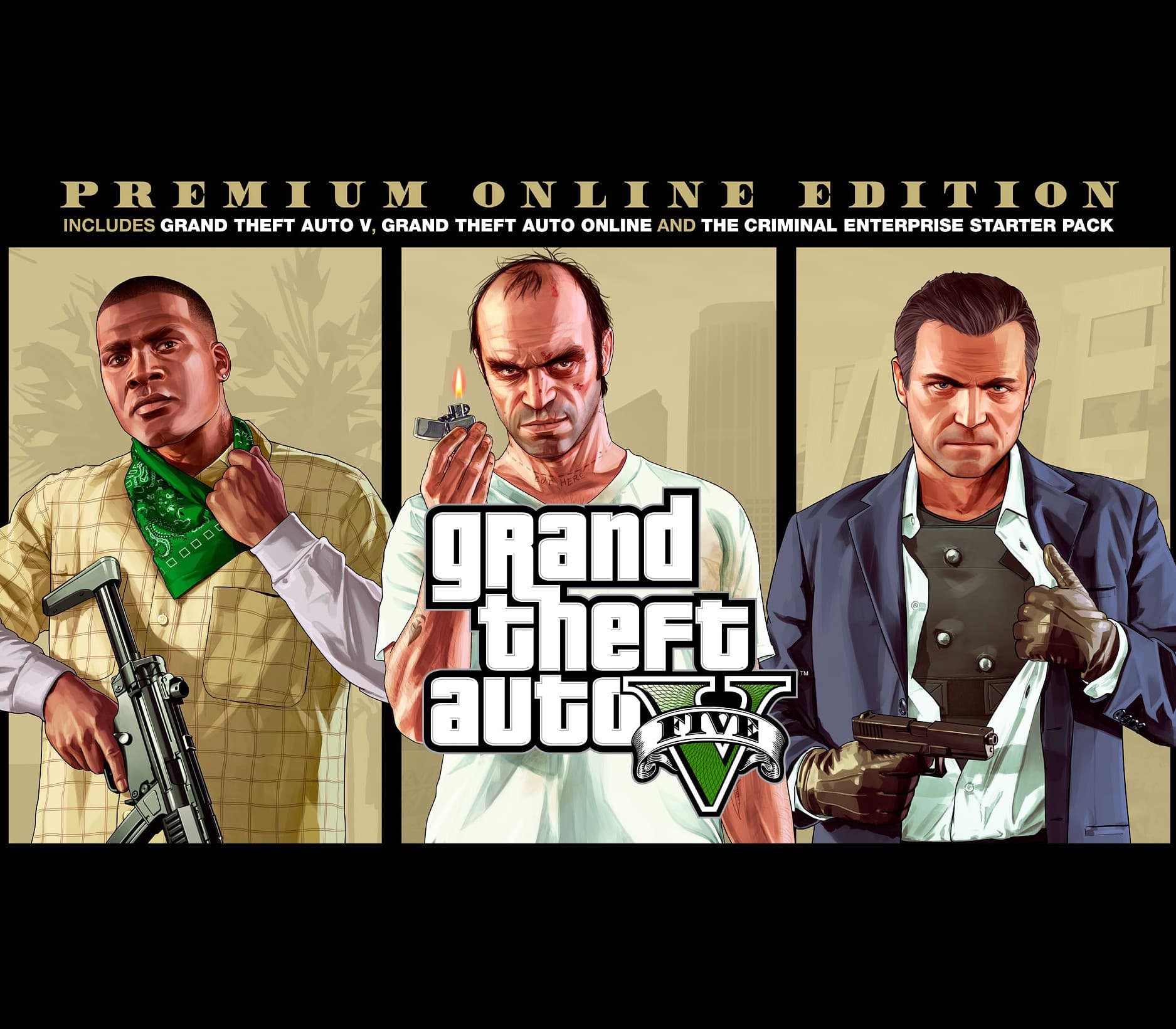 Grand Theft Auto V: Premium Online Edition Rockstar RU VPN Required Digital Download