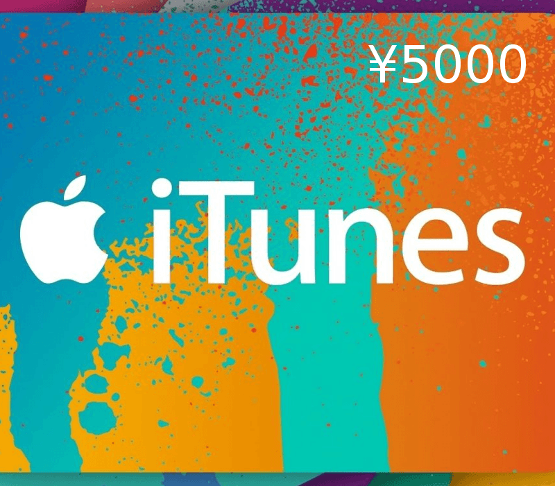 iTunes ¥5000 JP Card