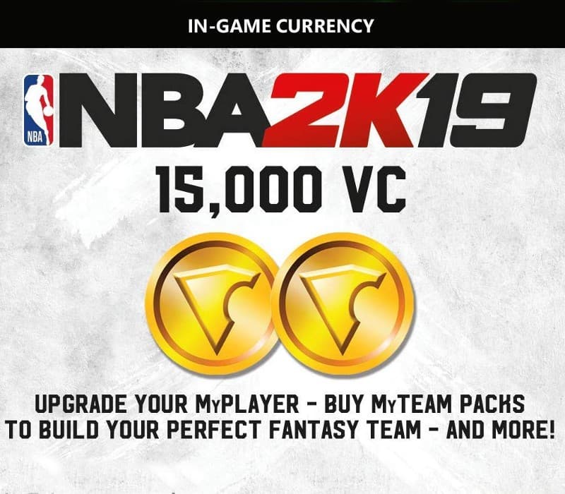NBA 2K19 - 15,000 VC Pack