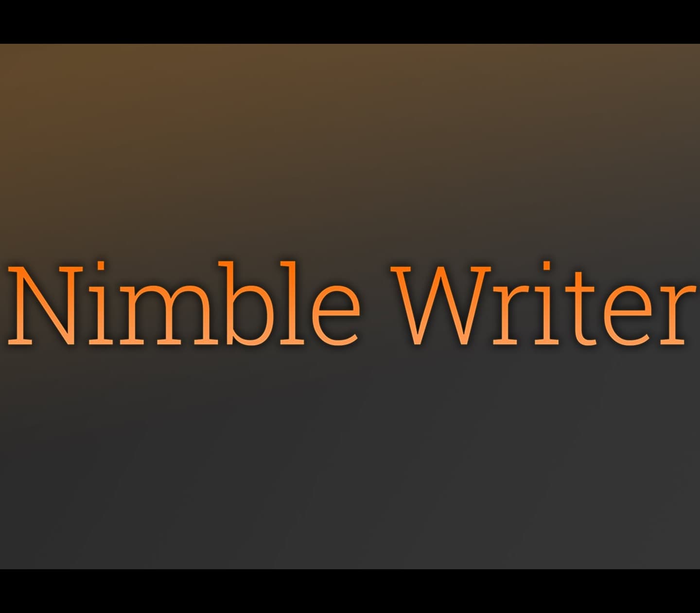 Nimble Writer