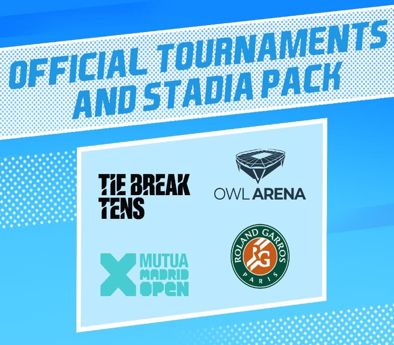 Tennis World Tour 2 - Official Tournaments and Stadia Pack DLC
