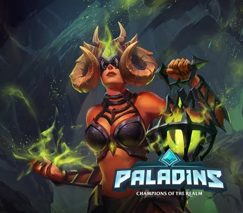 Paladins - Infernal Skin for Seris Digital Download