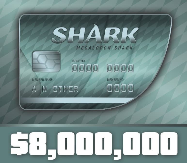 Grand Theft Auto Online - $8,000,000 Cash Card PC Activation
