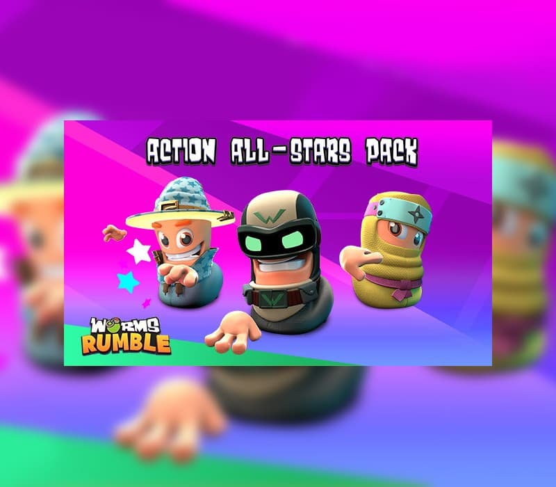 Worms Rumble - Action All-Stars Pack DLC