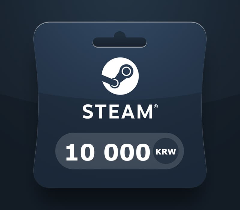 Steam Wallet Card 10000 KRW KR Activation