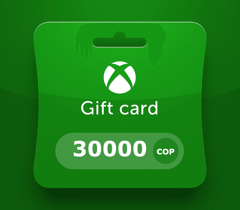 XBOX Live COP 30000 Prepaid Card CO