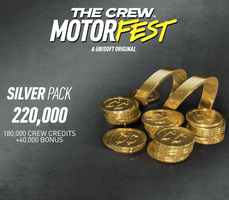 The Crew Motorfest VC Silver Pack - 220,000 Crew Credits DLC