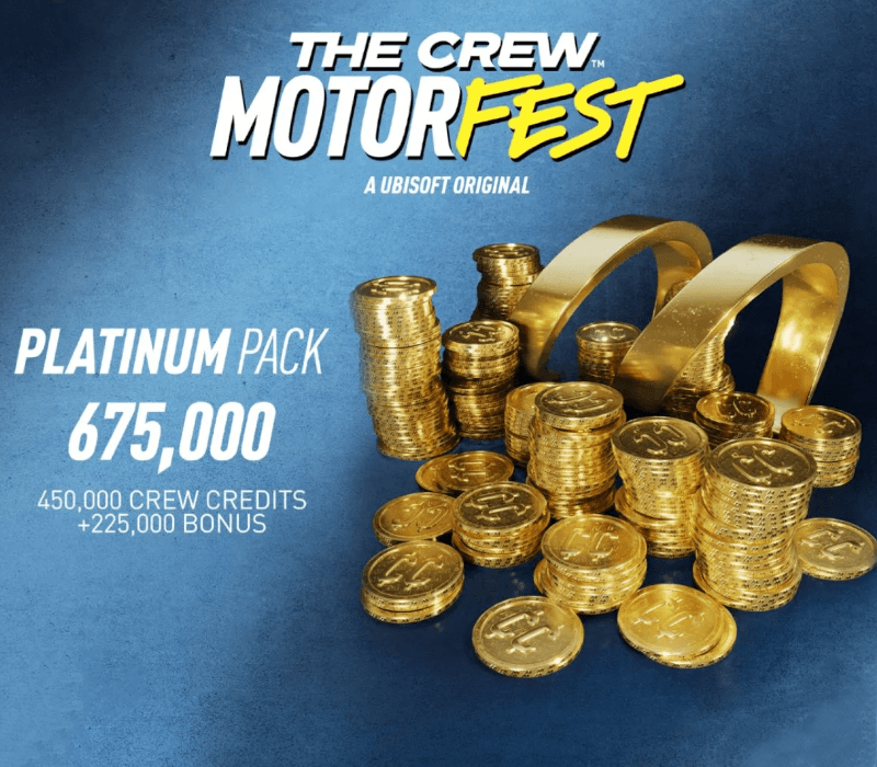 The Crew Motorfest VC Platinum Pack - 675,000 Crew Credits DLC