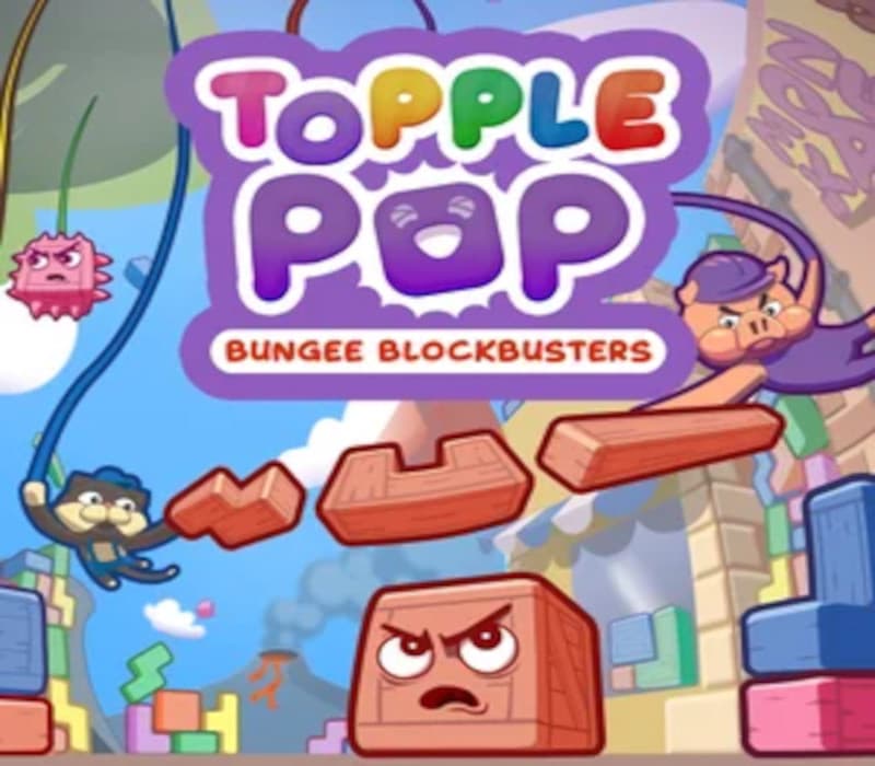 TopplePOP: Bungee Blockbusters