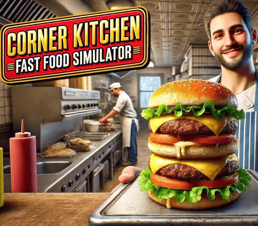 Corner Kitchen Fast Food Simulator