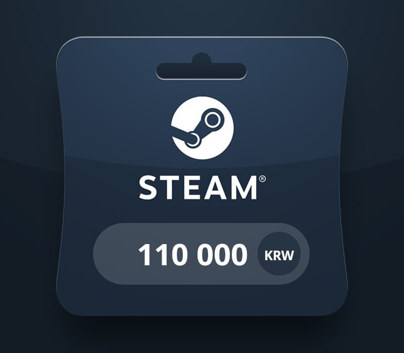 Steam Wallet Card 110000 KRW KR Activation