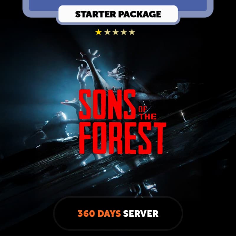 Sons of the forest 360 Days Private server - Starter Package