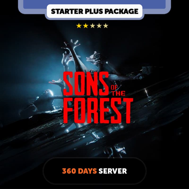 Sons of the forest 360 Days Private server - Starter Plus Package