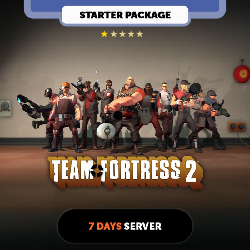 Team Fortress 2, 7 days Private Server - Starter Package