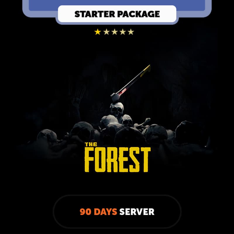 The Forest 90 days Private Server - Starter Package
