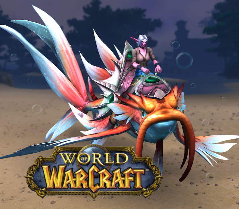 World of Warcraft - Wondrous Wavewhisker Mount DLC PC Battle.net Altergift