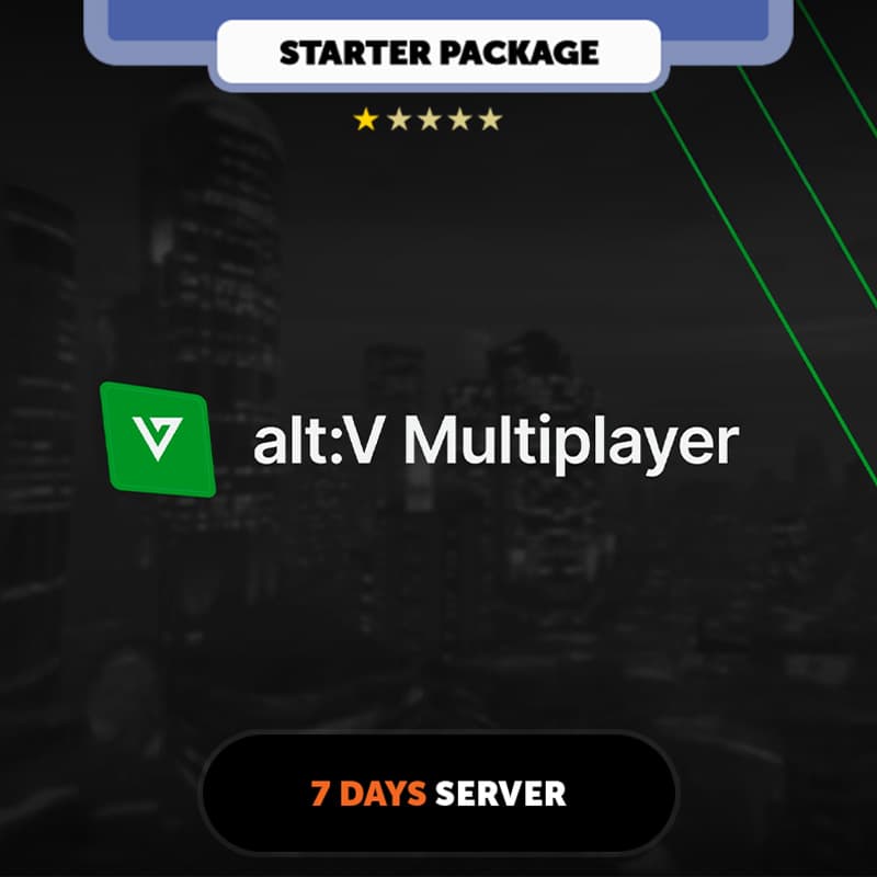 alt V 7 days Private Server - Starter Package