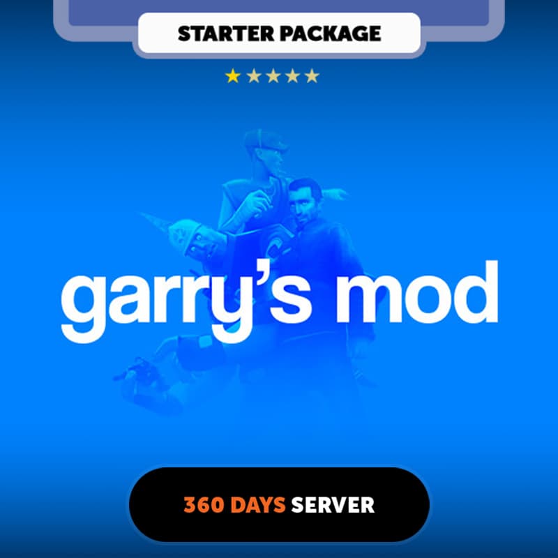 Garry's Mod 360 days Private Server - Starter Package