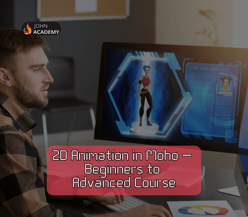 2D Animation in Moho: Complete Beginners to Advanced Course John Academy