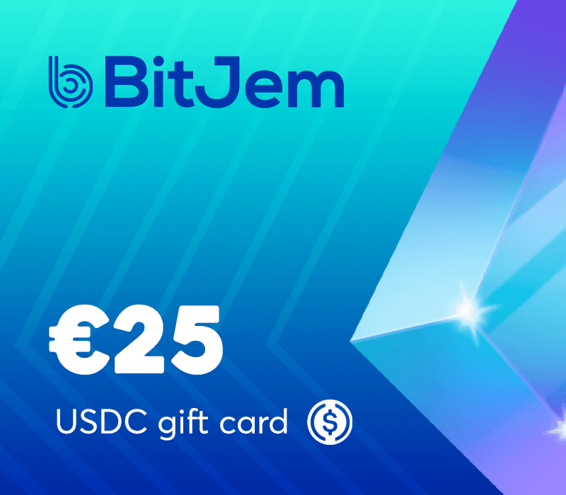 BitJem Crypto Gift Card (USDC) €25