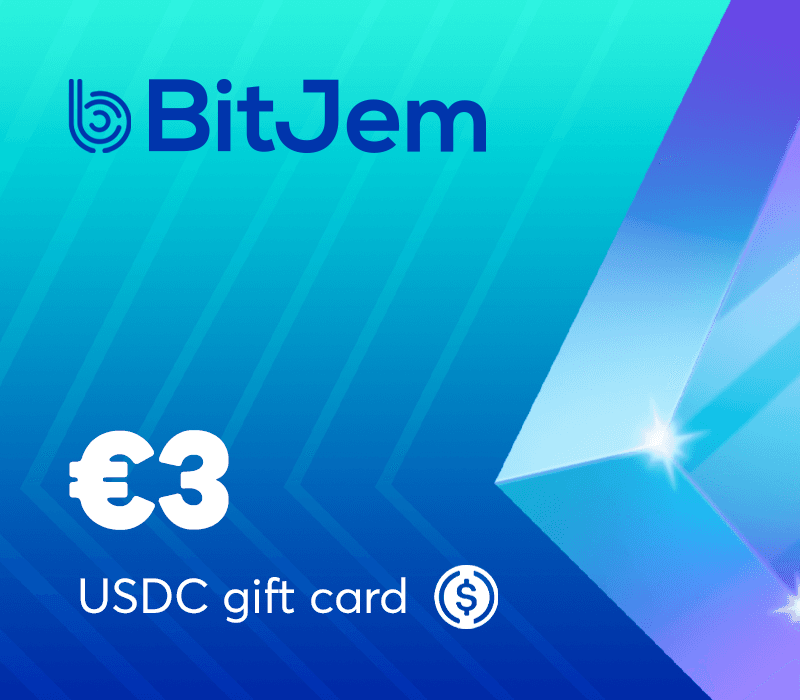 BitJem Crypto Gift Card (USDC) €3