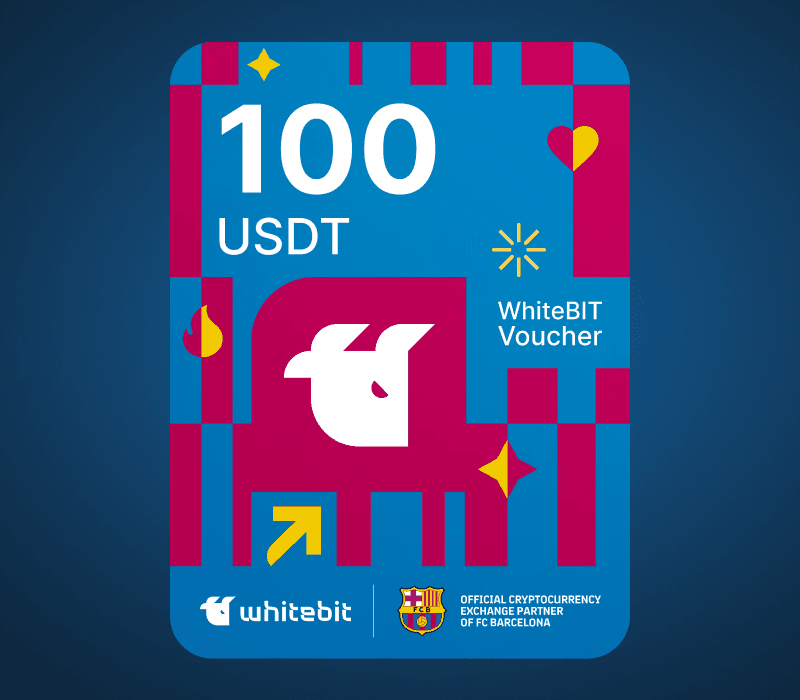 WhiteBIT - FC Barcelona Edition - 100 USDT