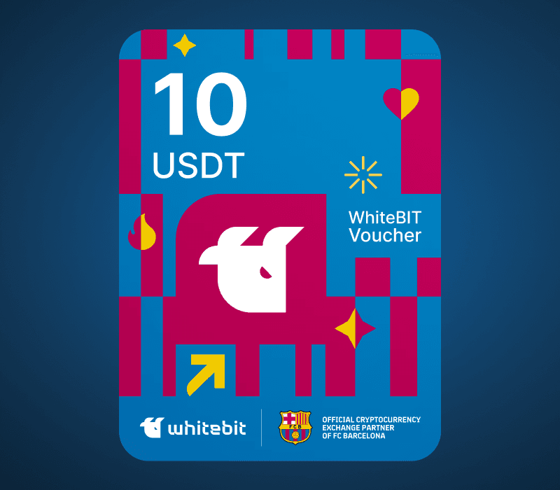 WhiteBIT - FC Barcelona Edition - 10 USDT