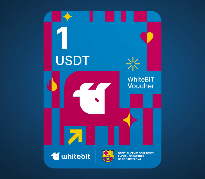 WhiteBIT - FC Barcelona Edition - 1 USDT