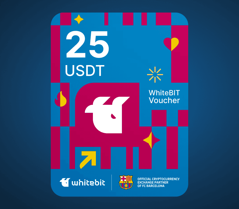 WhiteBIT - FC Barcelona Edition - 25 USDT