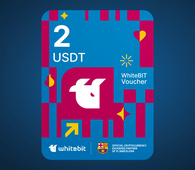 WhiteBIT - FC Barcelona Edition - 2 USDT