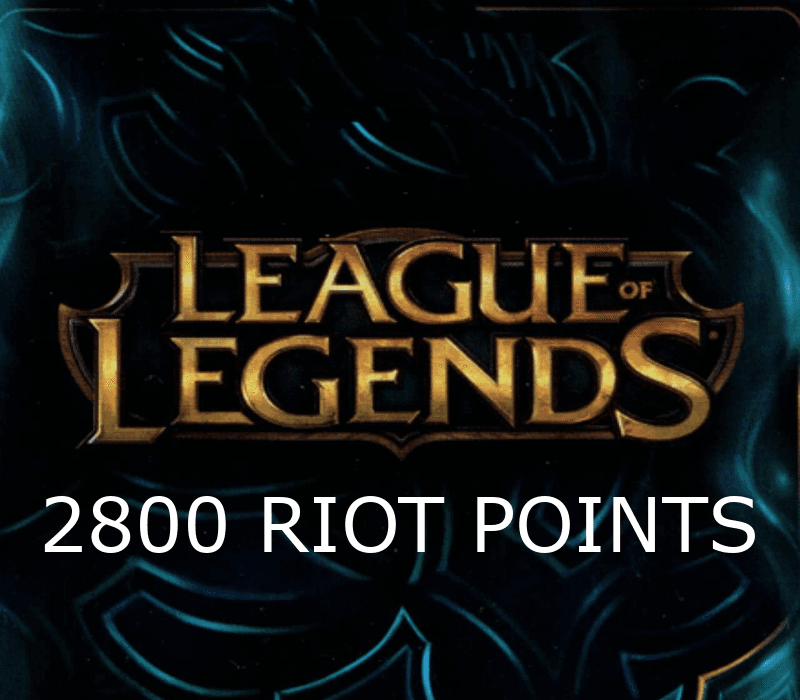 League of Legends 2800 RP Prepaid Card