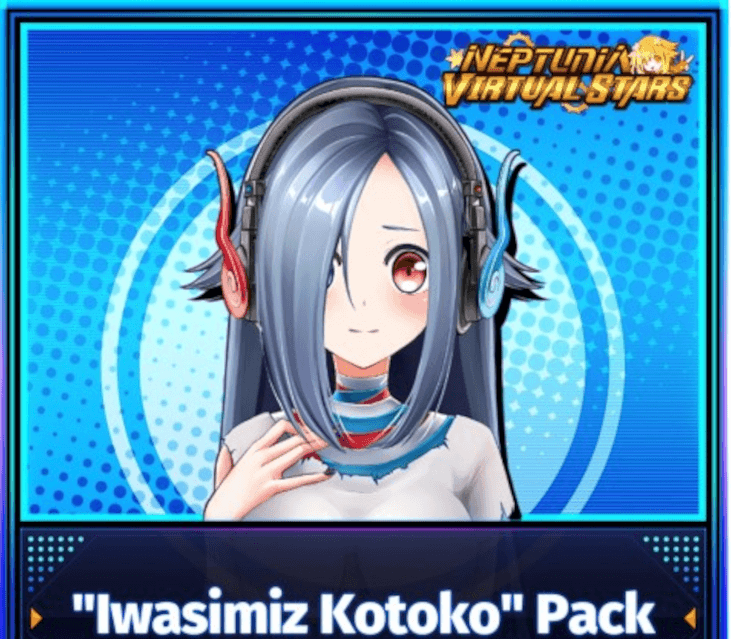 Neptunia Virtual Stars - Iwasimiz Kotoko Pack DLC