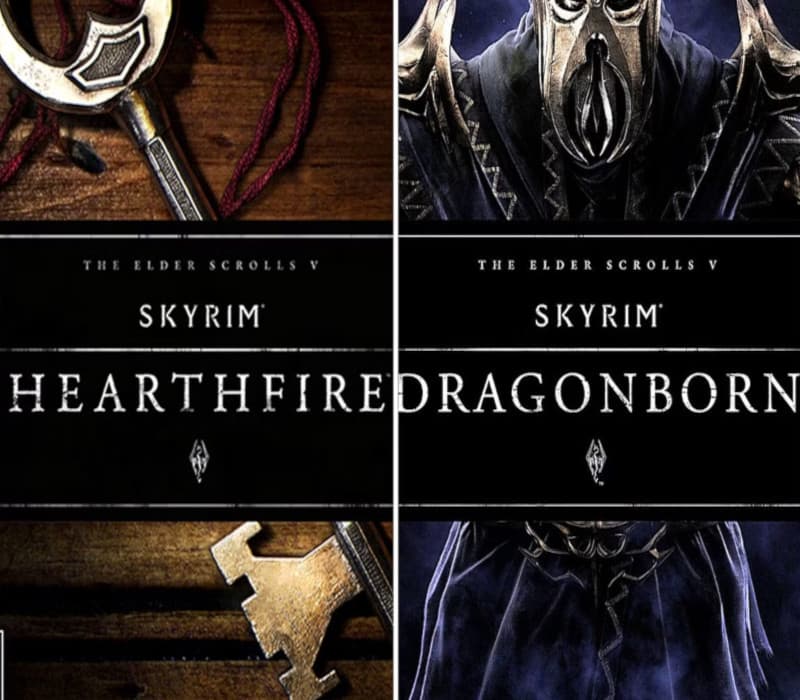 The Elder Scrolls V: Skyrim - Hearthfire + Dragonborn DLC Bundle