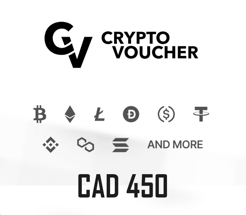 CRYPTO VOUCHER 450 CAD
