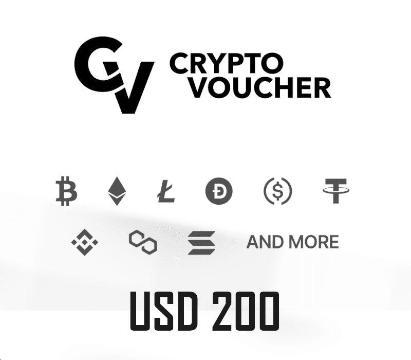CRYPTO VOUCHER 200 USD