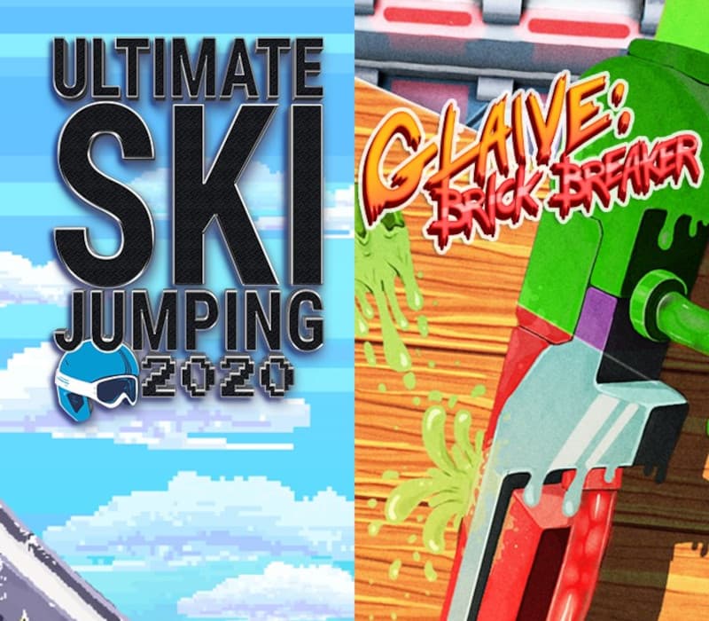 Ultimate Ski Jumping 2020 + Glaive: Brick Breaker Bundle