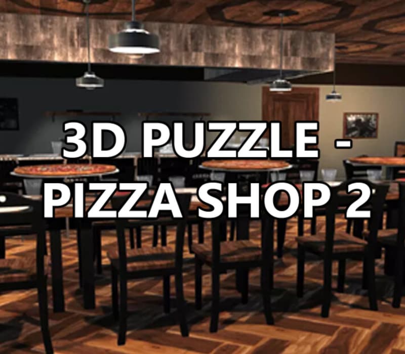 3D PUZZLE - Pizza Shop 2