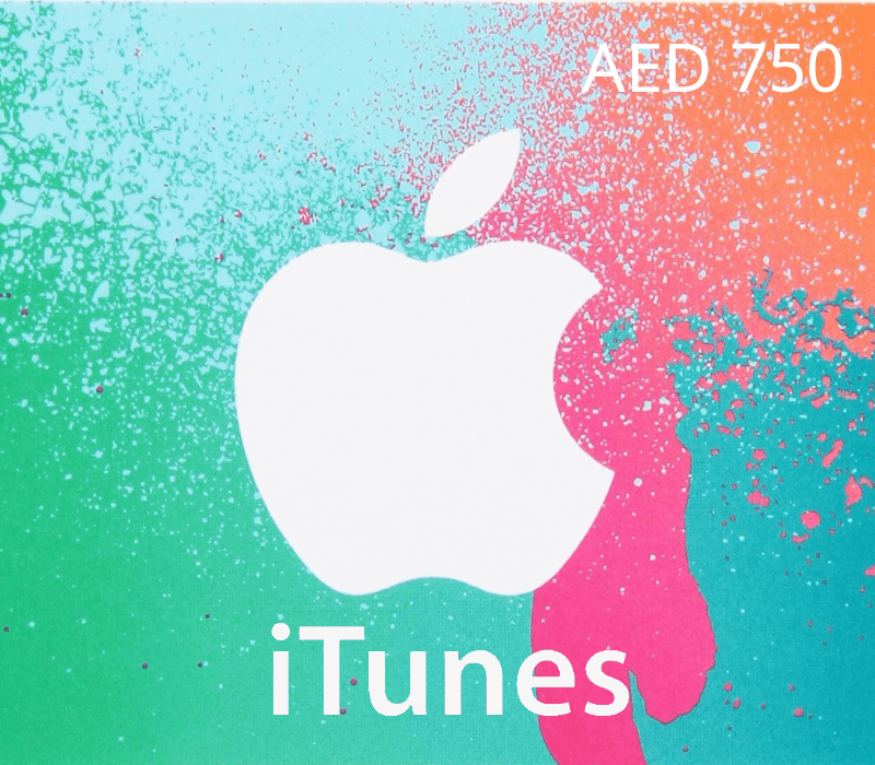 iTunes 750 AED AE Card