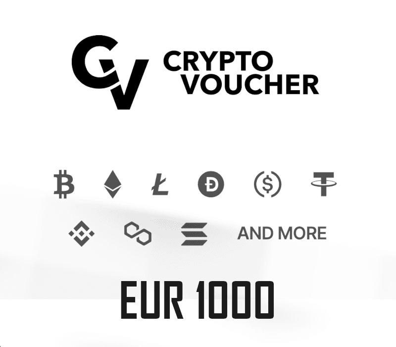 CRYPTO VOUCHER 1000 EUR