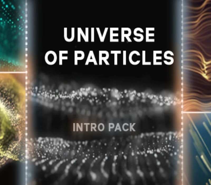 Movavi Video Editor 2023 - Universe of Particles Intro Pack DLC