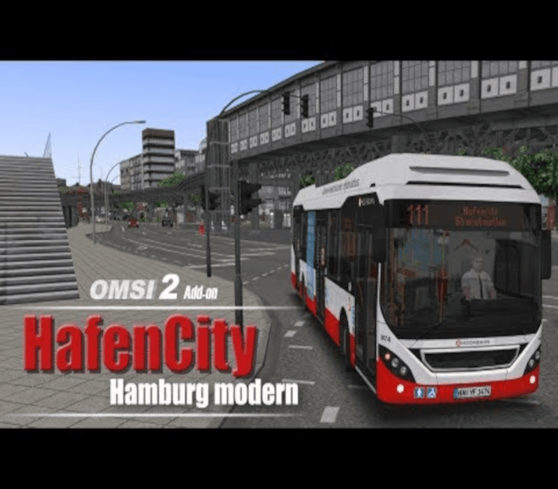 OMSI 2 - HafenCity - Hamburg modern Add-On DLC