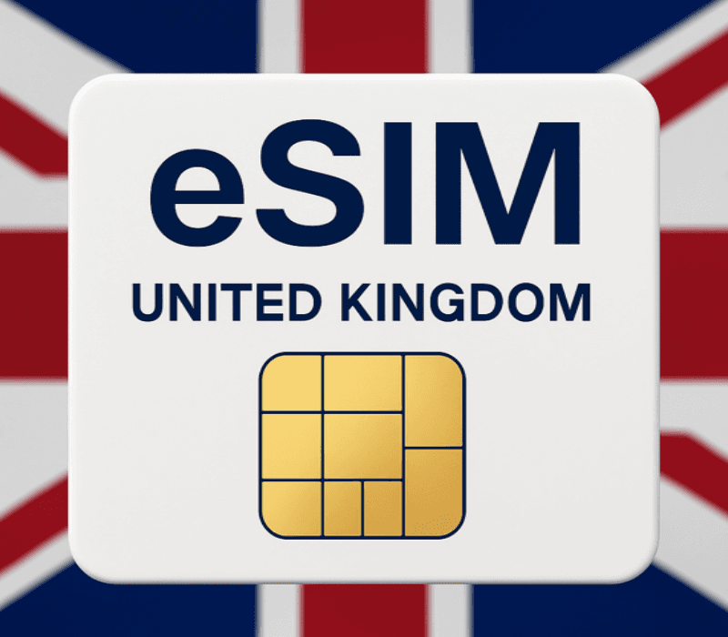 eSIMs 10 GB Data Mobile UK (valid for 30 Days)