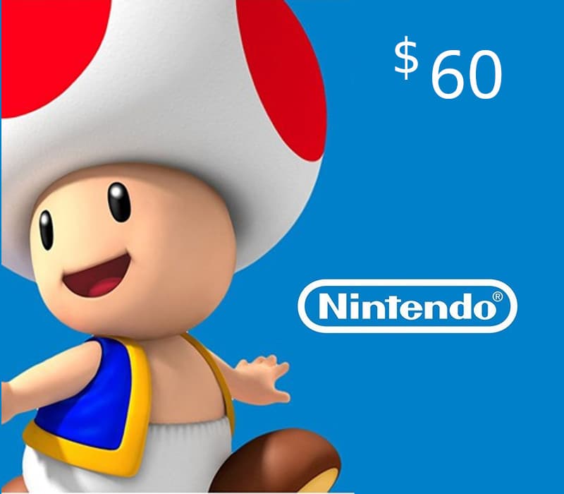 Nintendo eShop Prepaid Card USD 60