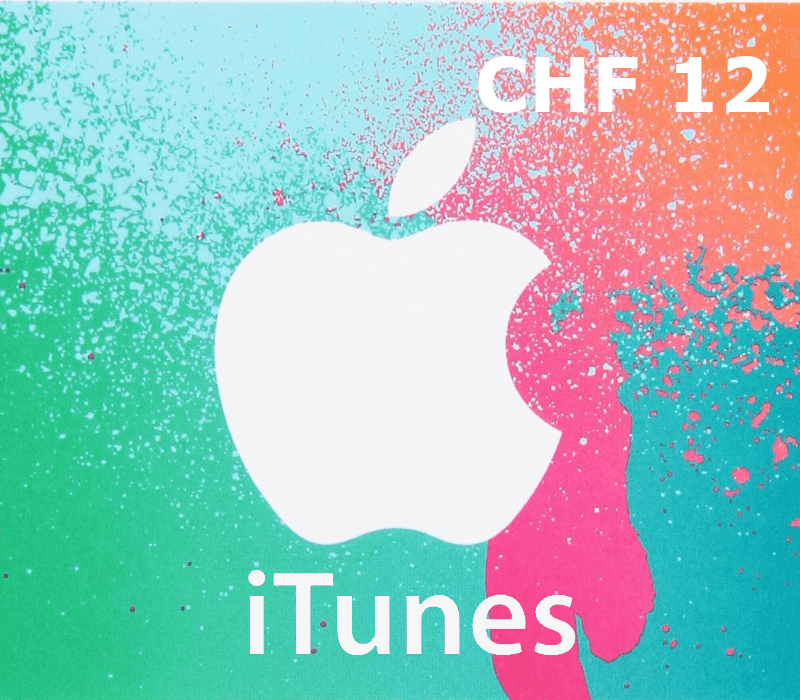 iTunes 12 CHF Card